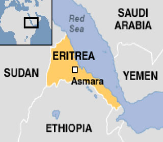 The Catholic Church in Eritrea has three Eparchies